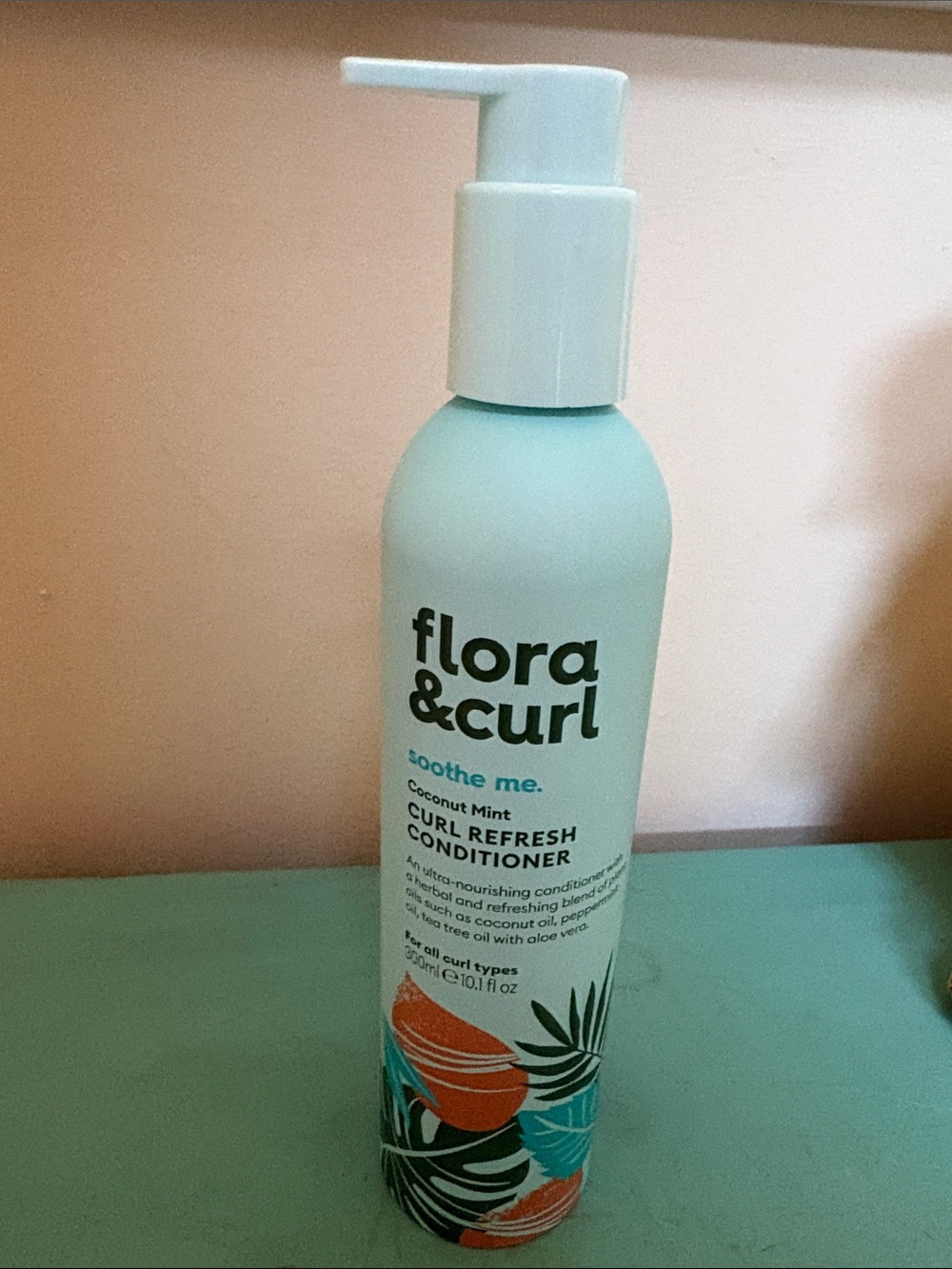 Flora & Curl Refresh Conditioner - Coconut Mint
